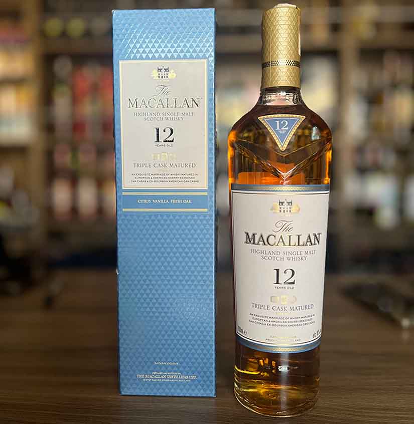 The Macallan 12yrs Triple Cask Matured 700ML
