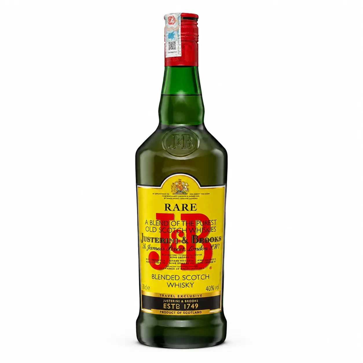J&B Rare Blended Scotch Whisky 750ML